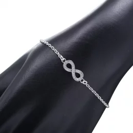 PANDORA Symbol of Infinity Bracelet, Clear CZ