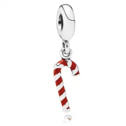 PANDORA Candy Cane Pendant Charm