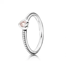 PANDORA Delicate Pink Heart Ring