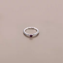 PANDORA Delicate Red Heart Ring