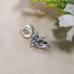 PANDORA Disney Parks Flying Dumbo Charm