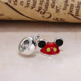 PANDORA Disney Parks Mickey Ear Hat Charm