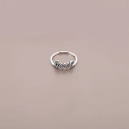 PANDORA Signature Of Love Ring, Clear CZ Ring