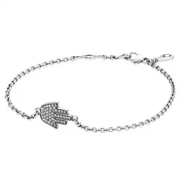 PANDORA Symbol of Protection Bracelet, Clear CZ