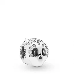 Charms PANDORA Błyszcząca czaszka 797866CZ