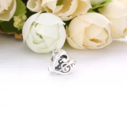 Charms PANDORA Sercowy klucz wiolinowy 798346