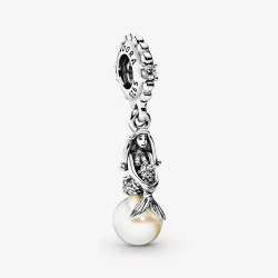 Zawieszka PANDORA Disney Perłowa Arielka 798232CZ