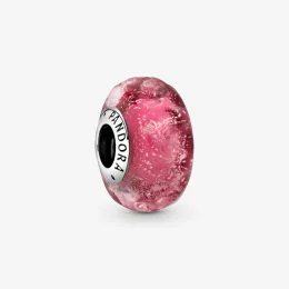 Charms Pandora Różowe fale Murano 798872C00