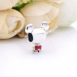 Disney Charms Pandora z Myszką Miki w czerwonych spodenkach 798905C01