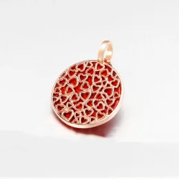 Red murano glass pendant