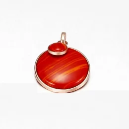 Red murano glass pendant