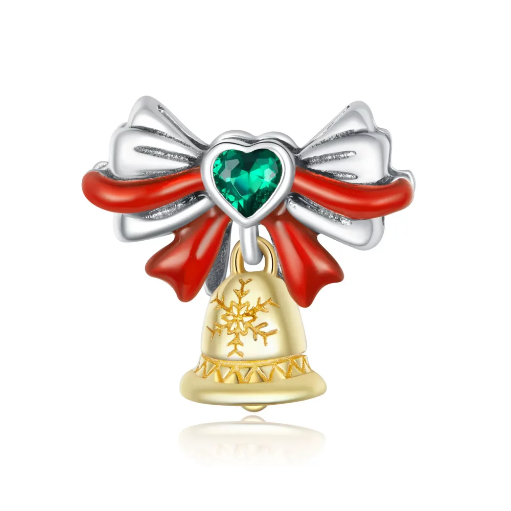 Charms Typu Pandora Jingle Bell Charm - SCC1668