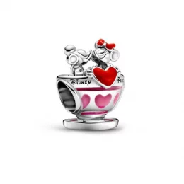 Charms Pandora Disney Parks Mickey i Minnie Filiżanki do herbaty - 799265C01