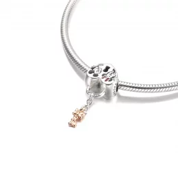 Charms PANDORA Kłódka z Myszkami Miki i Minnie Disneya - 780109C01