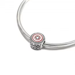 Charms PANDORA Tarcza Kapitana Ameryki, Marvel, The First Avenger - P-D-3623