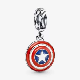 Zawieszka PANDORA Tarcza Kapitana Ameryki, Marvel, Avengers - 790780C01