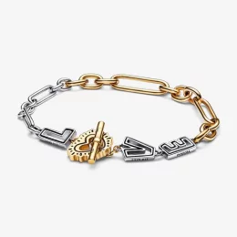 Bransoletka Keith Haring x Pandora Two-tone Love Links - 562223C01