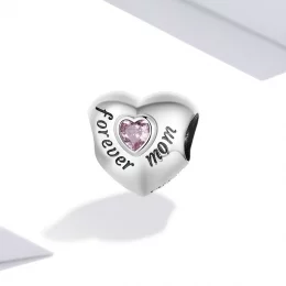 Pandora Style Forever Mom Charm - BSC562-PK - Ozdoba w stylu Pandora dla zawsze Mamy