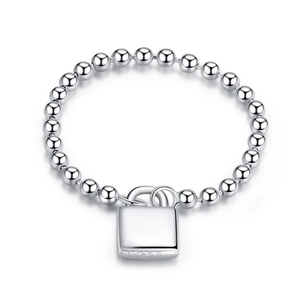 Pandora Style Love Lock Ring - SCR703