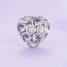 Pandora Style Serca na Całą Powierzchnię Charm - SCC2451