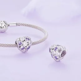 Pandora Style Serca na Całą Powierzchnię Charm - SCC2451