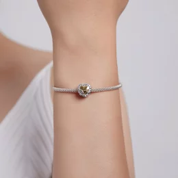 Pandora Style Serce Charm - BSC500