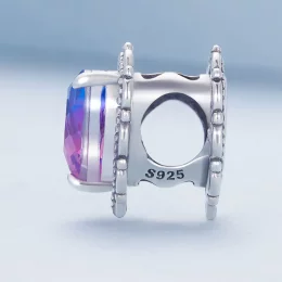 Pandora Style Wieczna miłość Gradient Color Serce Charm - BSC830