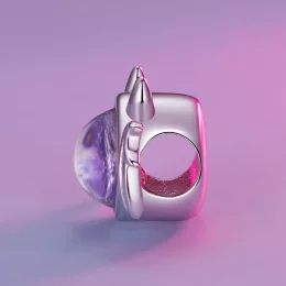 Charm w stylu Pandora z motywem Małego Diabełka - SCC2531