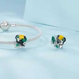 Pandora Styl Charmu Dżungla Tukan - SCC2520