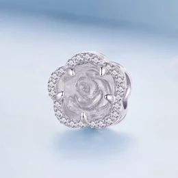 Pandora Styl Kryształowy Charm Róża - BSC904