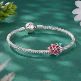 Pandora Styl Kwiaty i Ptaki Charm - BSC787