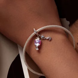 Pandora Styl Różowy Candy Dangle - SCC2640