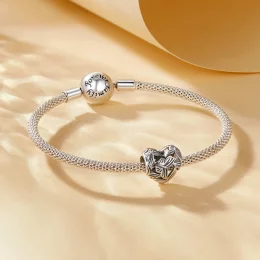 Pandora Styl Serca W kształcie Motyla Charm - SCC2576