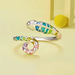 Pandora Style Chameleon Otwarte Pierścień - BSR475-E