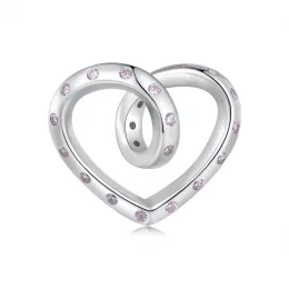 Pandora Style Charm Serce wplątane - BSC928