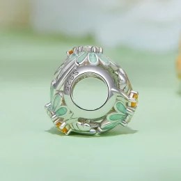 Pandora Style Charm z motywem pszczoły i stokrotki - BSC895