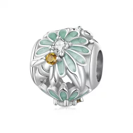 Pandora Style Charm z motywem pszczoły i stokrotki - BSC895