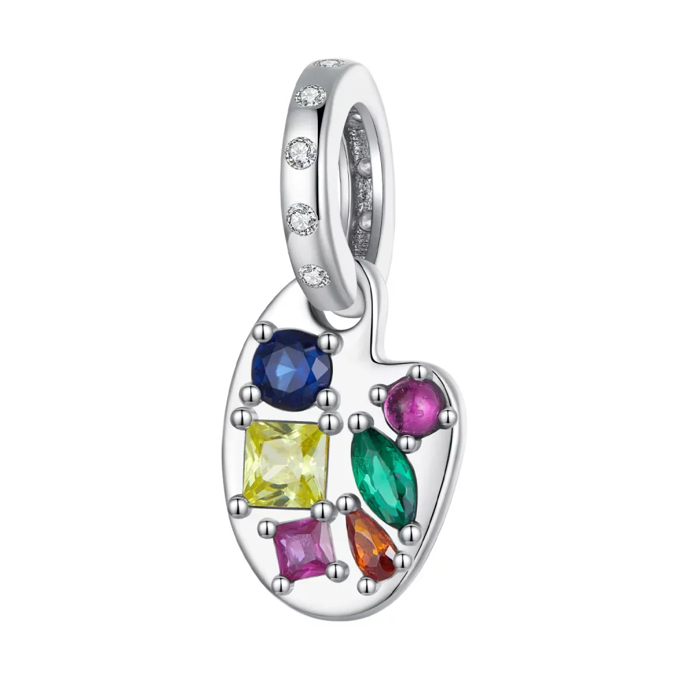 Pandora Style Color Palette Dangle - SCC2486