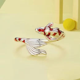 Pandora Style Koi Otwarte Pierścień - BSR474-E