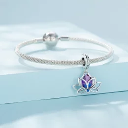 Pandora Style Kwiat Lotus - SCC2562