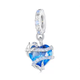 Pandora Style Magic Heart Dangle - SCC2535