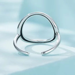 Pandora Style Prosty Pierścień z Otwartym Symbol Samsary - SCR919