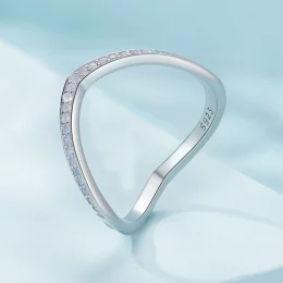 Pandora Style Różowy Pierścień z Kością Życzeń - SCR945-PK