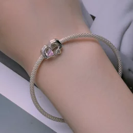 Pandora Style Serce z Uśmiechem Charm - BSC829