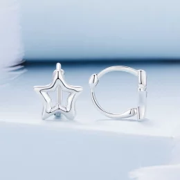 Pandora Style Star Kolczyki W Kształcie Koła - BSE896