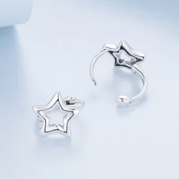 Pandora Style Star Kolczyki W Kształcie Koła - BSE896