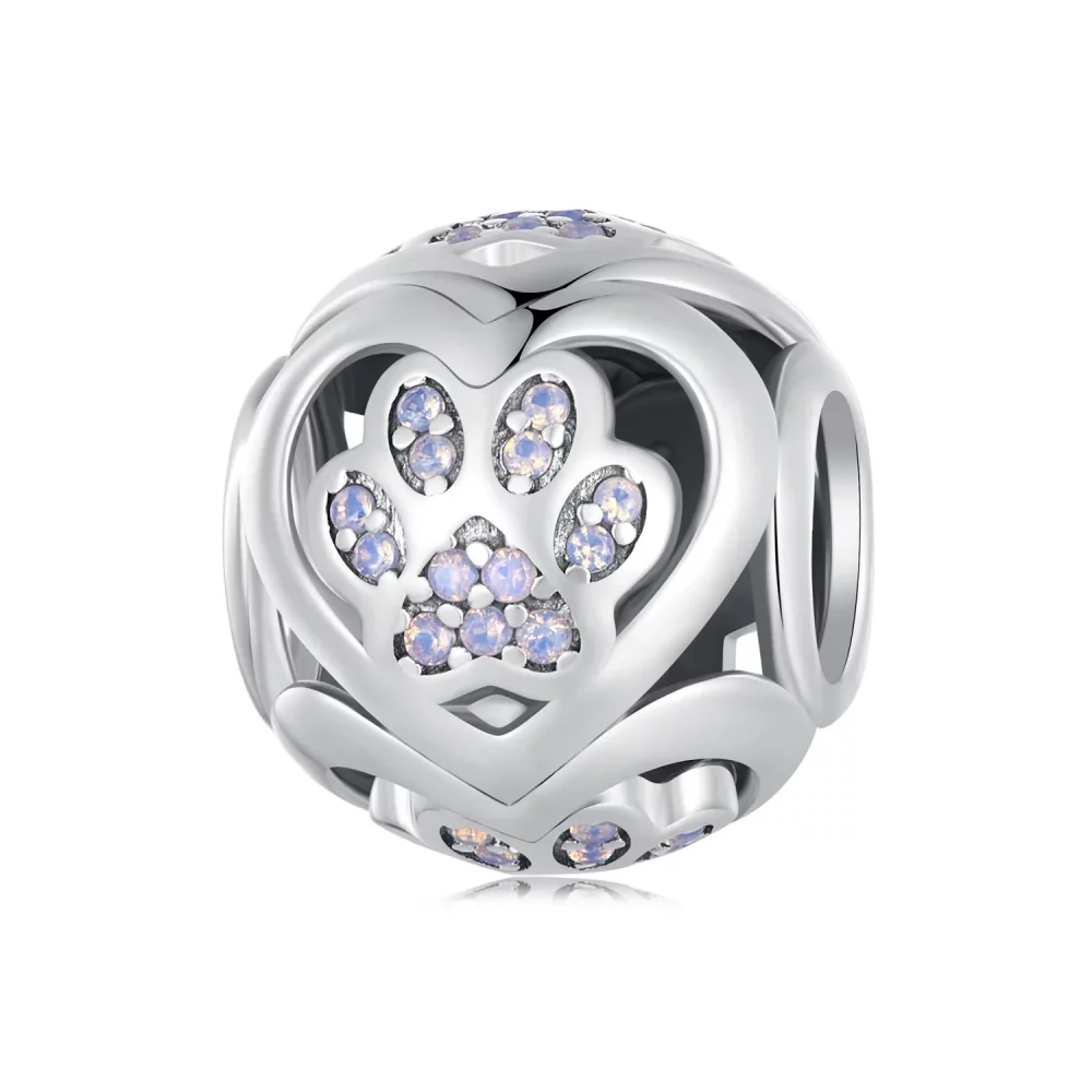 Pandora Stylu Charm z Odciskiem Łapy - SCC2578