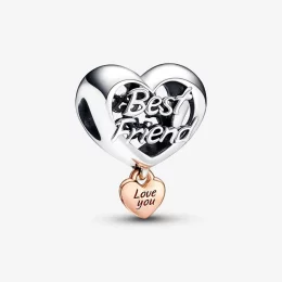 Charms w kształcie serca najlepszego przyjaciela Pandora Love You - 782243C00