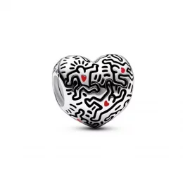 Zawieszka Keith Haring™ x Pandora Line Art People - 792224C01