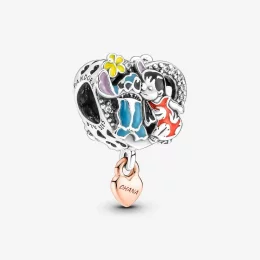 Zawieszka Pandora Disney Ohana inspirowana Lilo i Stichem - 781682C01